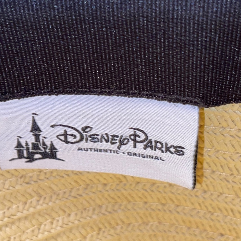 Walt Disney World Resort Parks Epcot Malleable French Colors Woven Fedora Hat - Picture 3 of 12